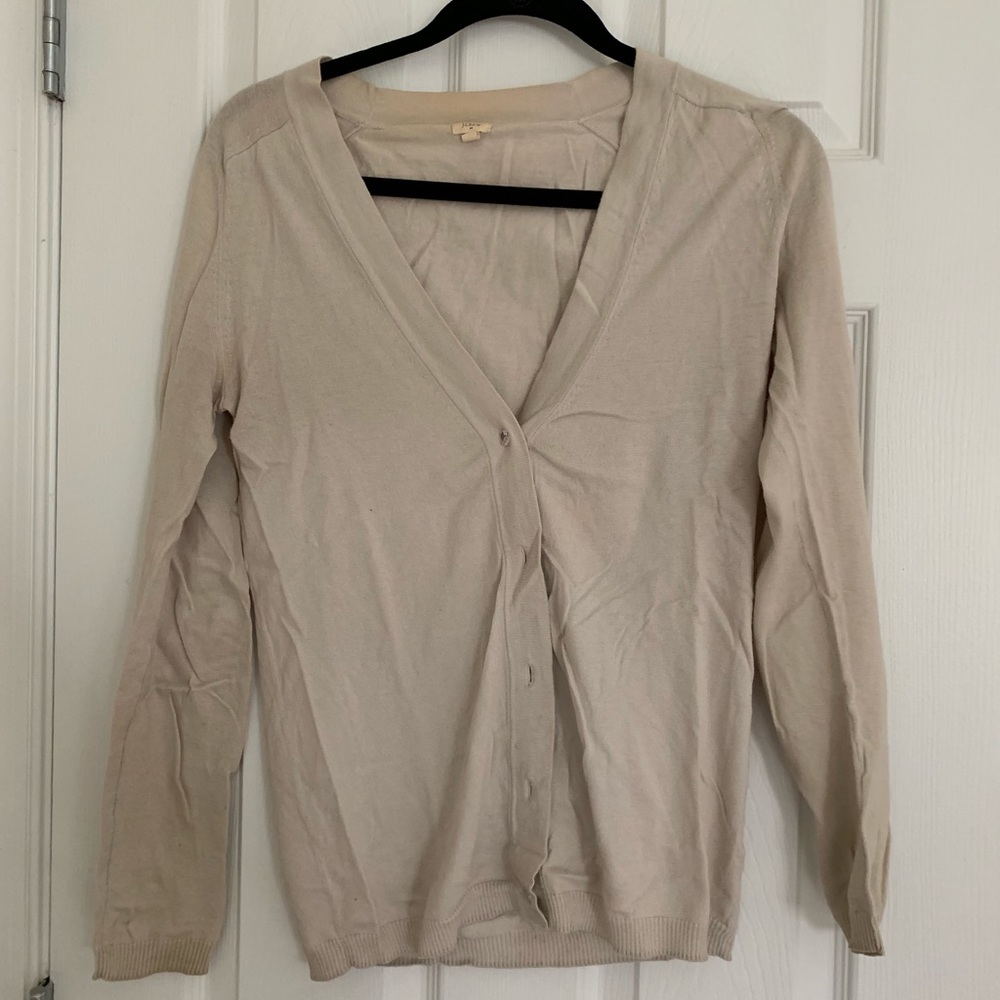 Jcrew v neck cardigan